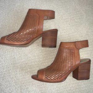 Vince Camuto Peep Toe Booties